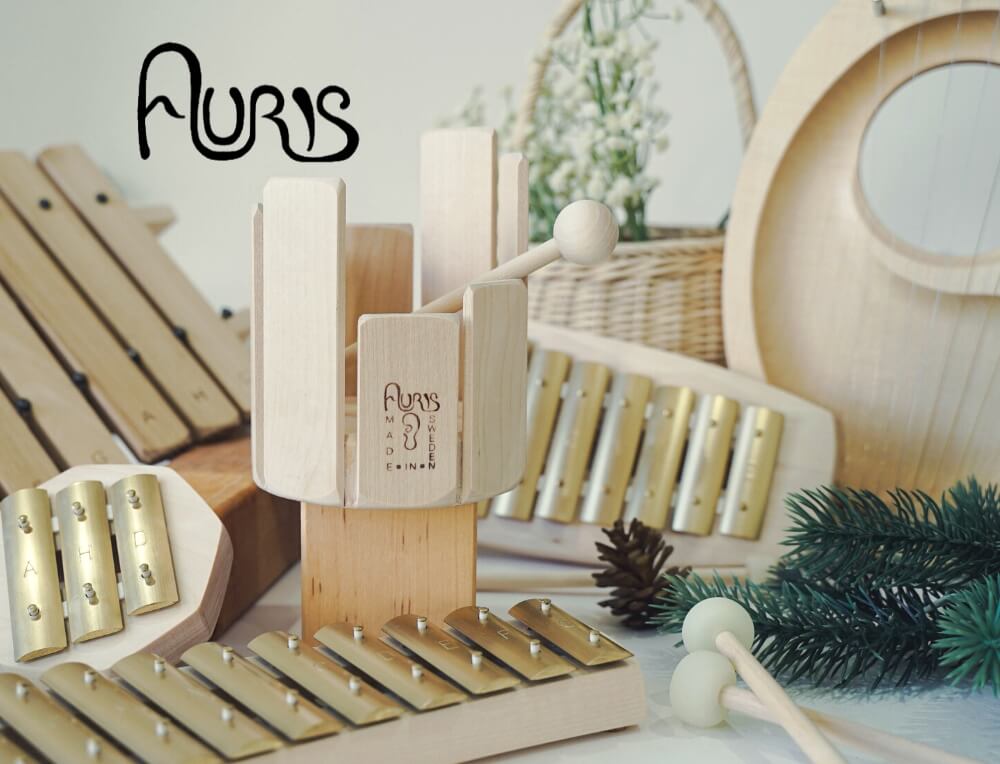 Auris musical instruments from Oskar's Wooden Ark in Australia