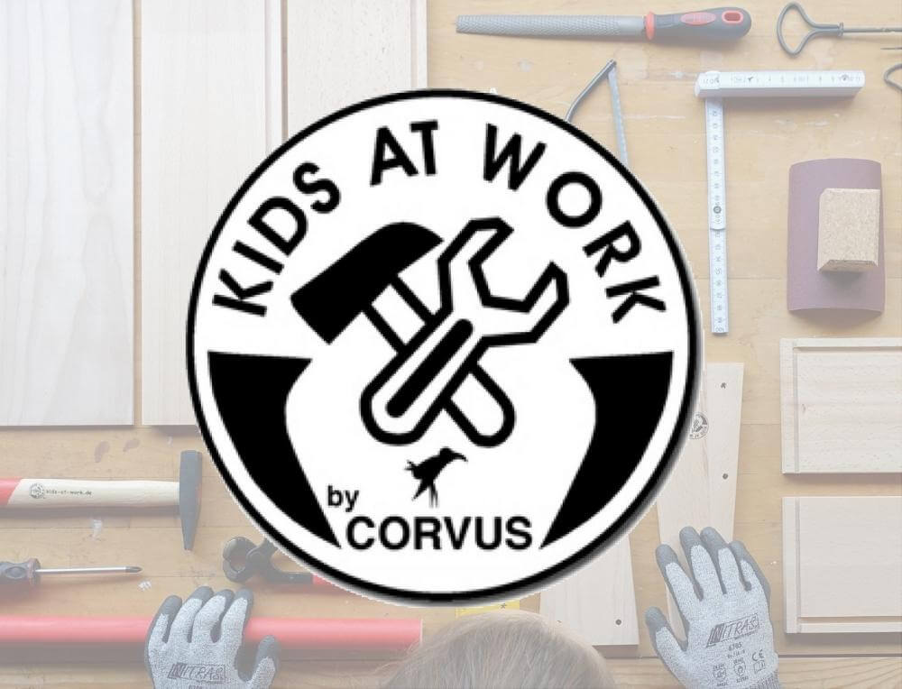 Kids at Work by Corvus - Kid-sized tools from Oskar's Wooden Ark - Distributed in Australia by Wooden Playroom