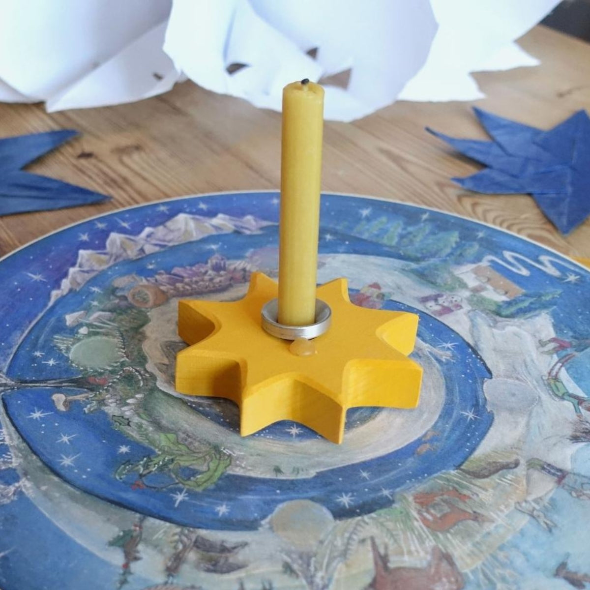 GR-04801 Grimms Aluminum Candle Holder pack of 4