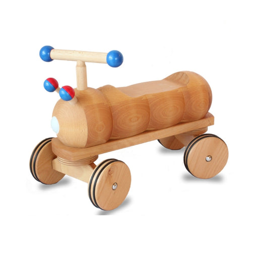 DY-180237 Dynamiko Wooden Ride on Toy Caterpillar - Blue
