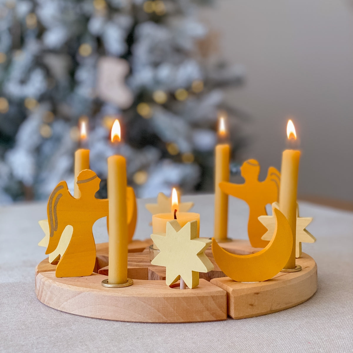 GR-03590 Grimms Star Candle Holder Decoration