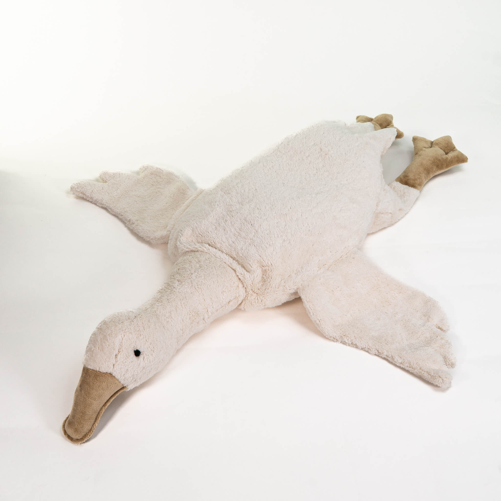 SENGER Cuddly Animal Goose Large Organic Soft Toys Australia