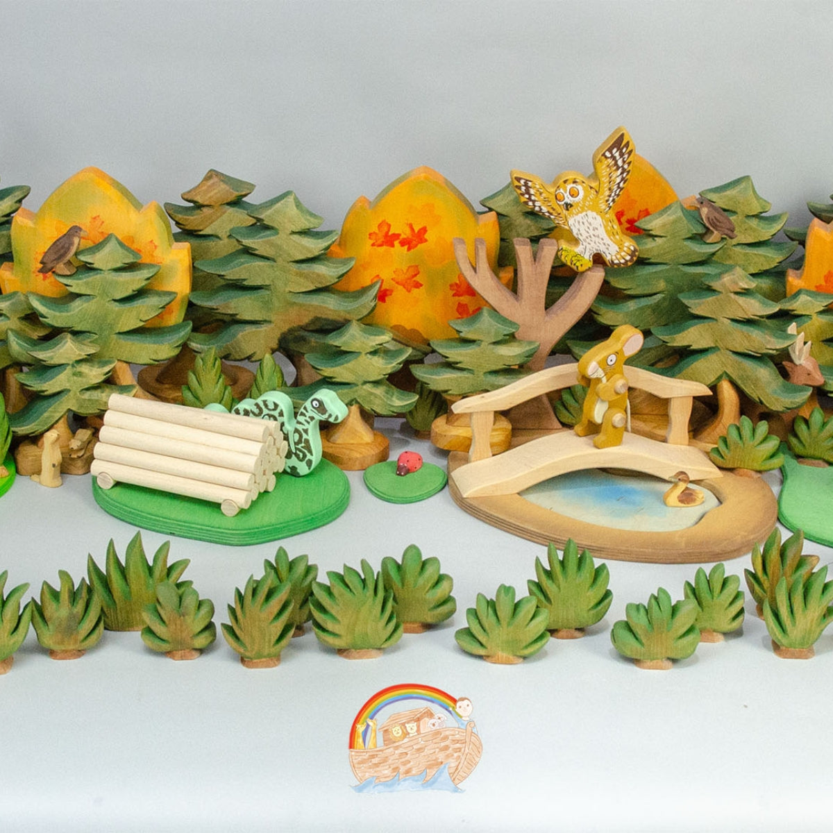 BJ-78810 BAJO Gruffalo & Mouse Figures