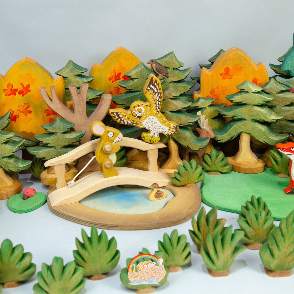 BJ-78810 BAJO Gruffalo & Mouse Figures