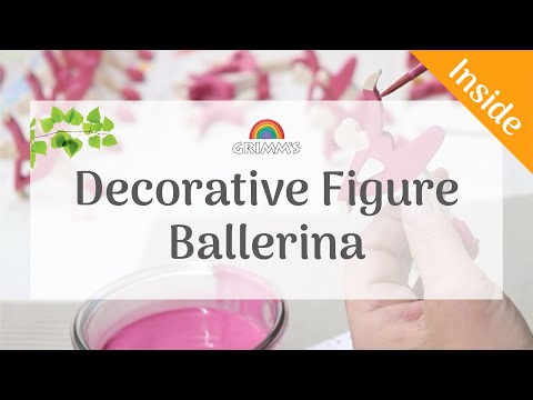 Grimm's Ballerina Candle Holder Decoration