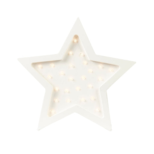 LL019-001 Little Lights Star Lamp - White