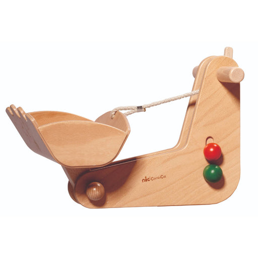 70402662 Nic Wooden Ride On CombiCar - Excavator Attachment Only