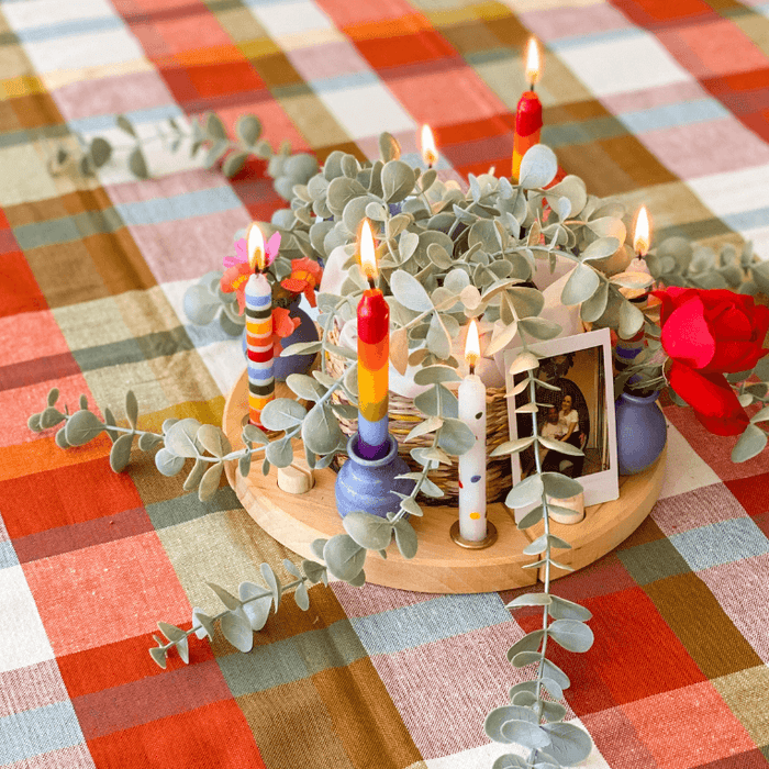 5 Christmas Table Centrepiece Ideas with a Grimm's Celebration Ring