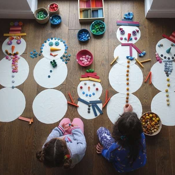 5 Festive Invitations to Create, Learn and Play with Grapat Loose Parts