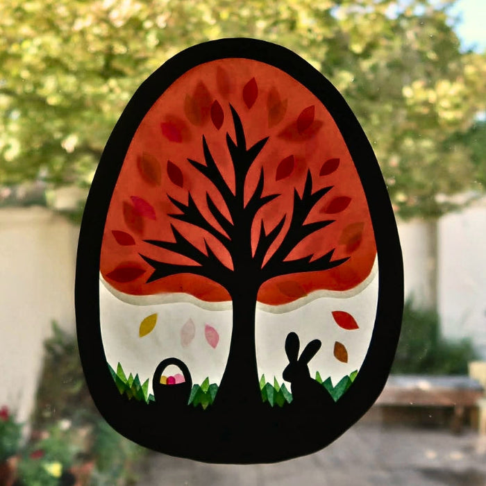 Autumn Window Transparency - Oskar's Wooden Ark, Australia