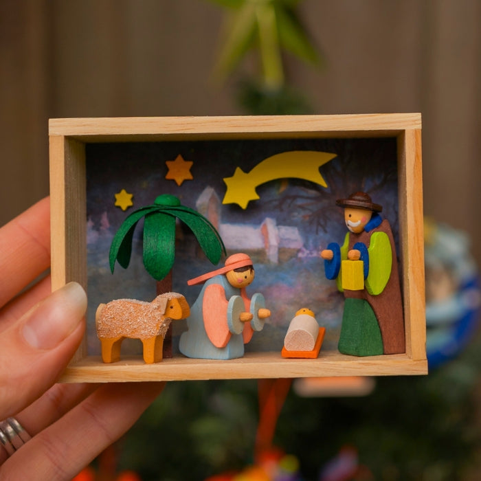 Graupner Wooden Christmas Miniatures handcrafted in Germany for Oskar's Wooden Ark in Australia