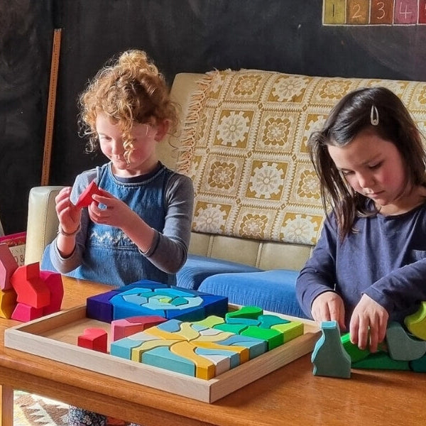 Grimm's Four Temperaments Building Set: Waldorf-Inspired Play and Learning Ideas