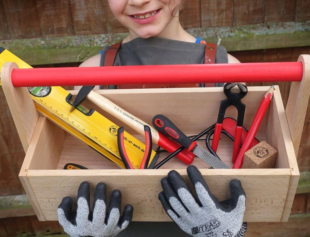 Corvus Kids at Work - Tools for Children from Oskar's Wooden Ark in Australia
