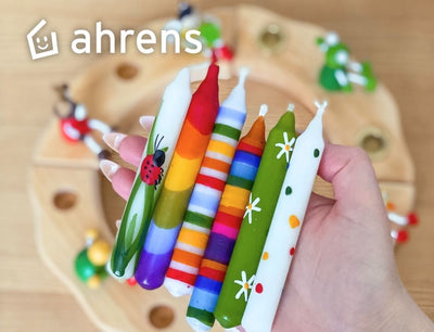 Ahrens Handmade Waldorf Birthday Ring Candles and Decorations in Australia
