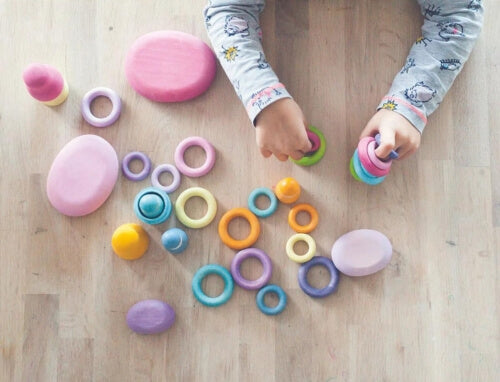 Grimm's Loose Parts Play from Oskar's Wooden Ark in Australia