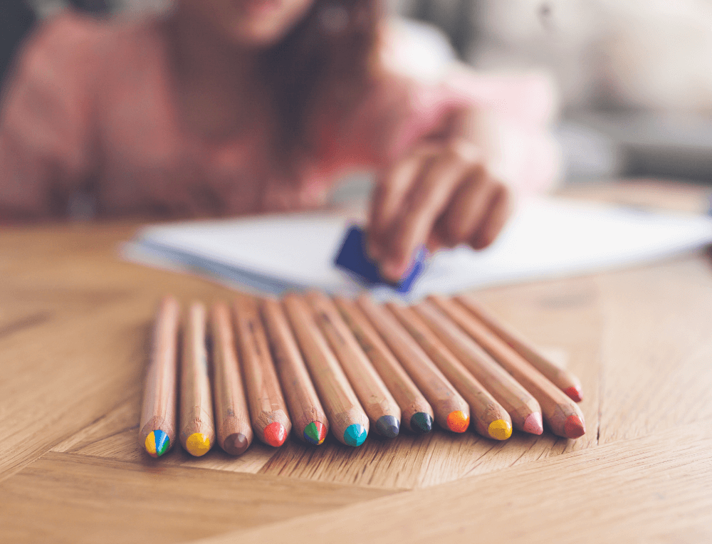 Drawing & Writing -pens, pencils and crayons from Oskar's Wooden Ark in Australia