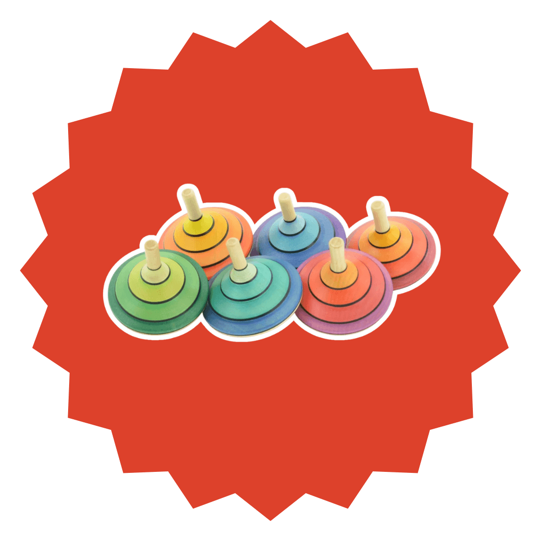 Overstocked wooden toys on sale at Oskar's Wooden Ark