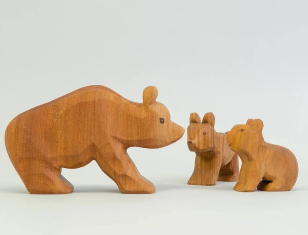 Predan Handmade Wooden Animal Figurines from Oskar's Wooden Ark in Australia
