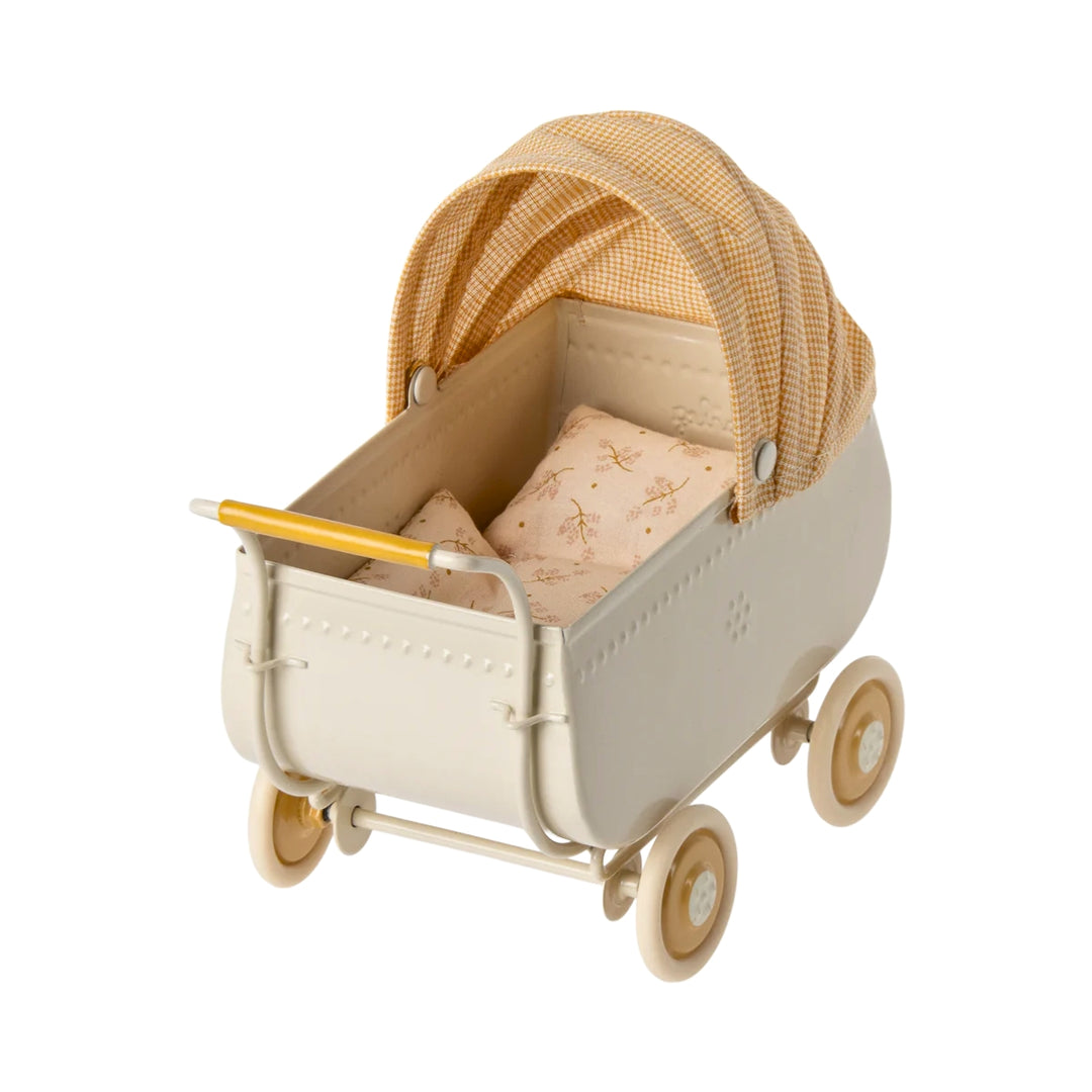 5011210302 Maileg Micro Pram Yellow from Australia