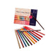 85092912 Mercurius Triangular Watercolour Pencils - 12 asst colours in cardboard sleeve, with watercolour brush