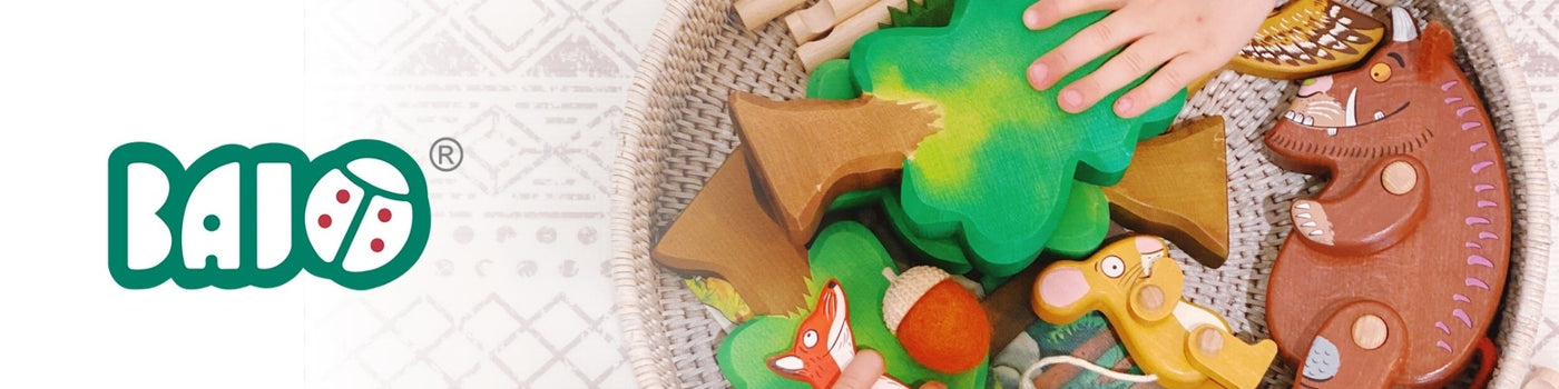 BAJO Wooden Toys, Gruffalo Collection and Animal Figurines from Oskar's Wooden Ark in Australia