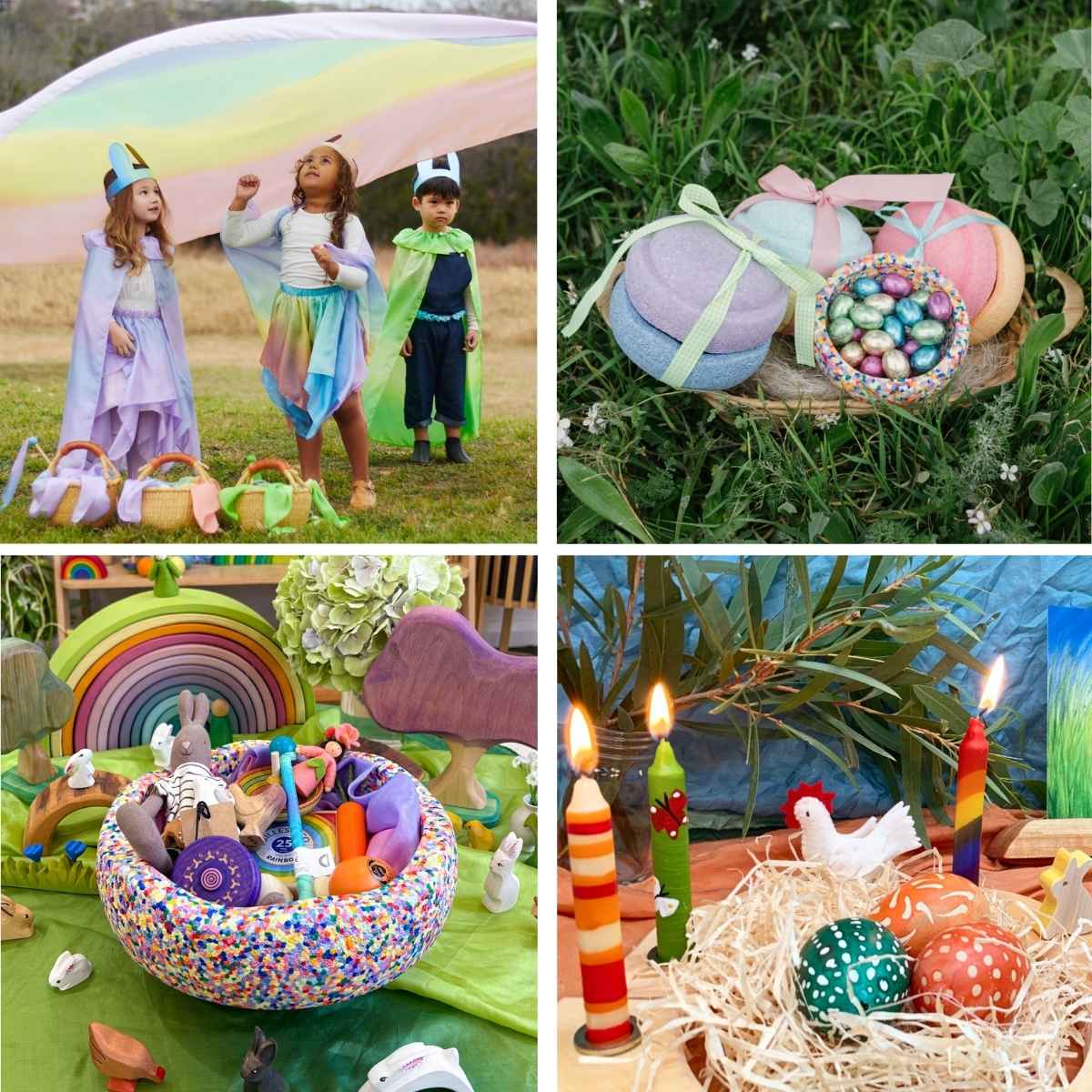 Four Easter activities for kids to try at home or outdoors.