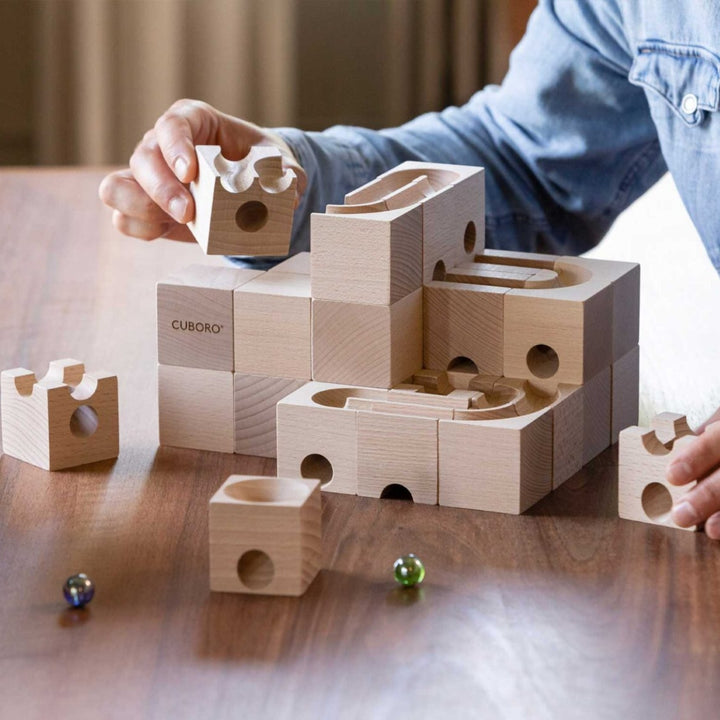 CUBORO STANDARD 16 - Wooden Marble Run - Online, Australia