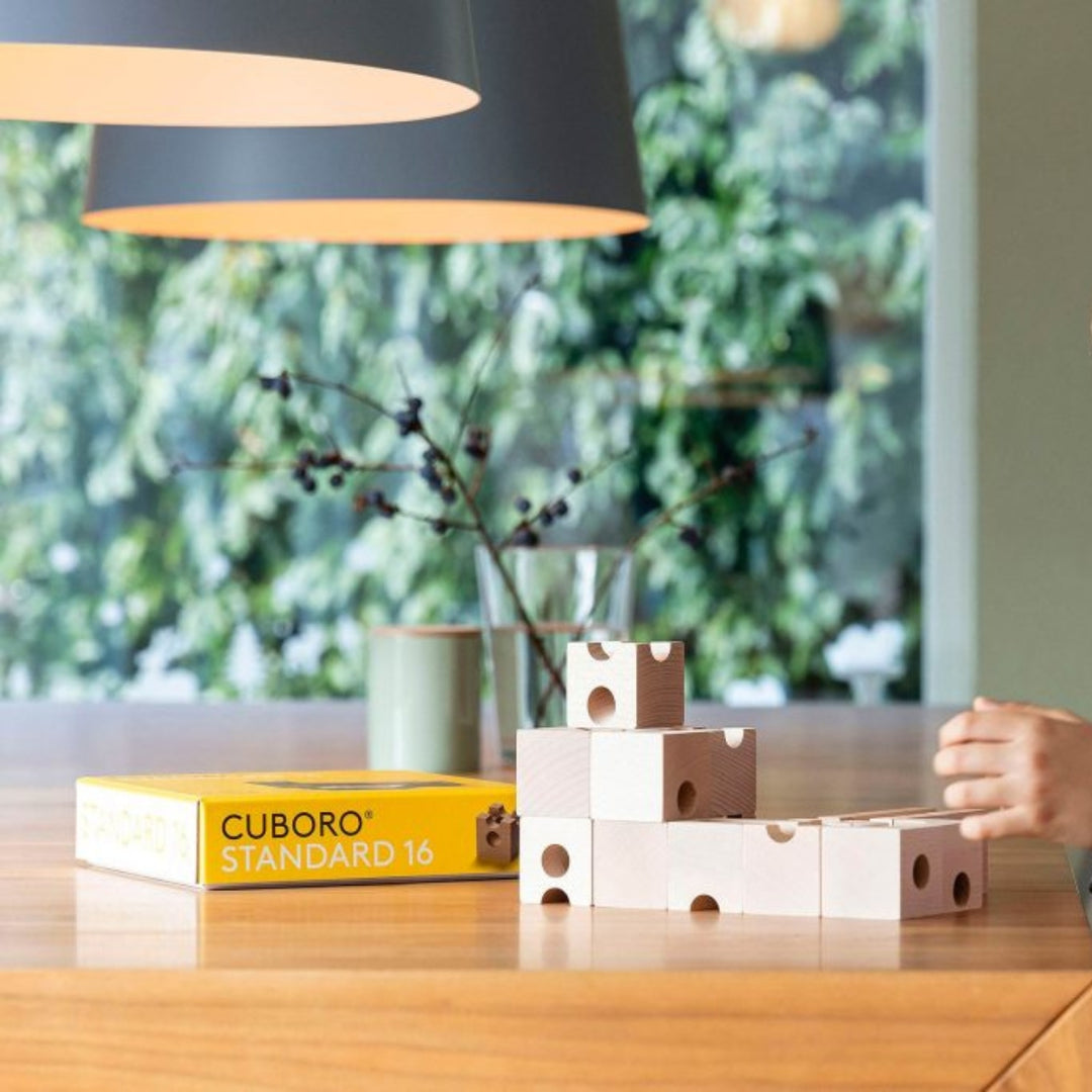 CUBORO STANDARD 16 - Wooden Marble Run - Online, Australia