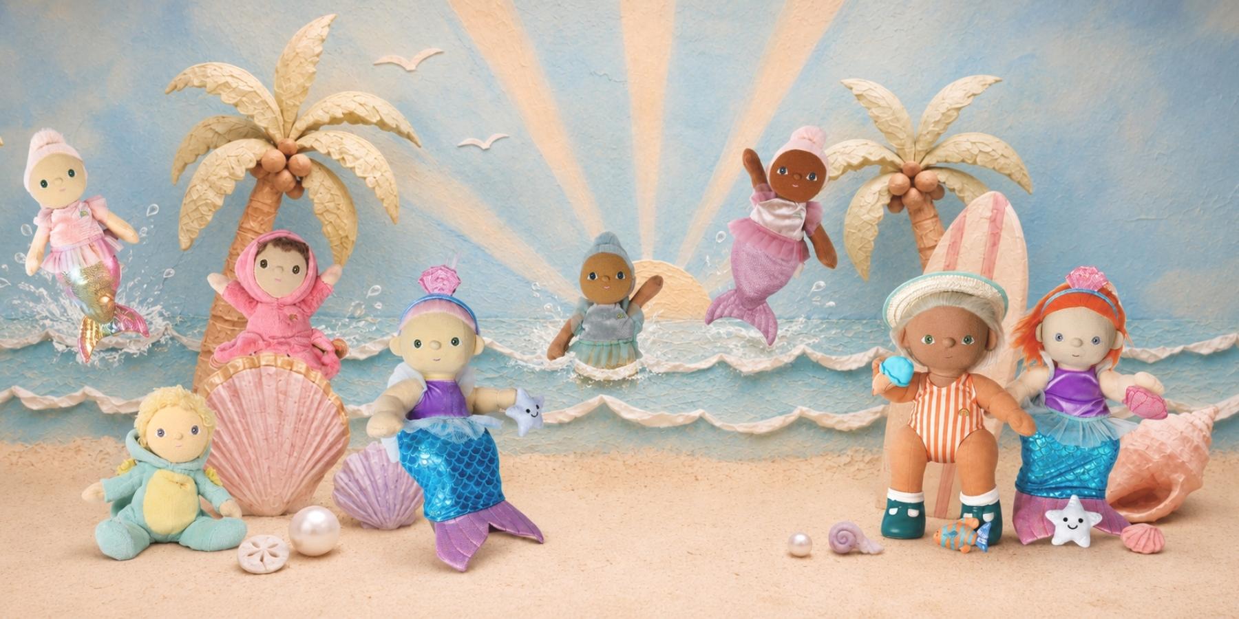 Dinkum Dolls new Mermaids and Ocean Friends at Oskar's Wooden Ark Australia