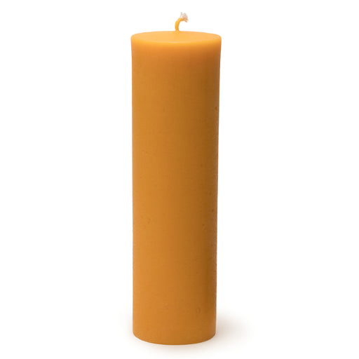 Honeycomb Pillar Candle: 100% Pure Beeswax – Register Family Farm