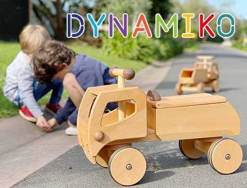 DYNAMIKO wooden toys and ride ons from Oskar's Wooden Ark in Australia