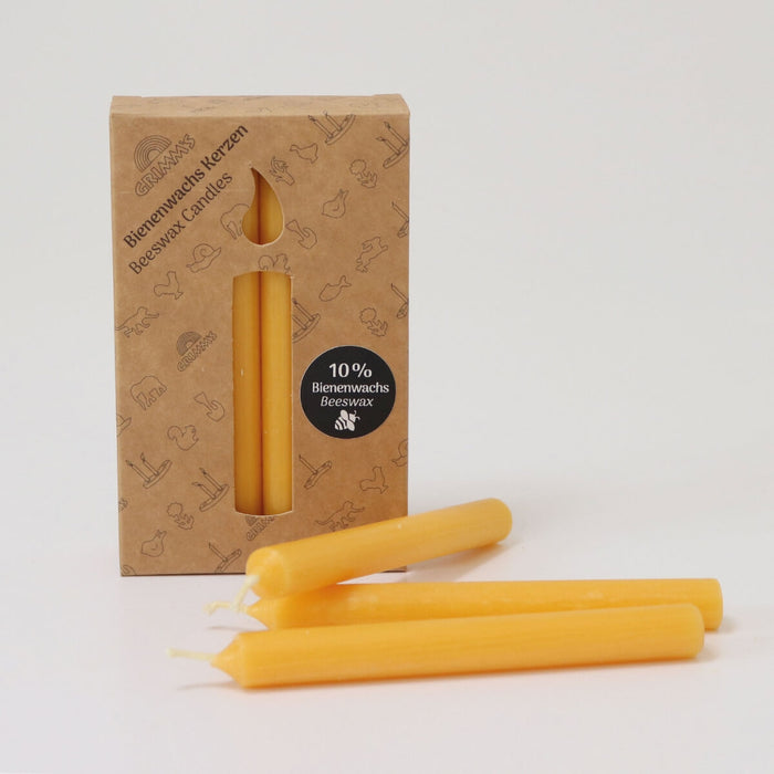 GR-05223 Grimm's Candles Amber 10% Beeswax Pack of 12 (2023)