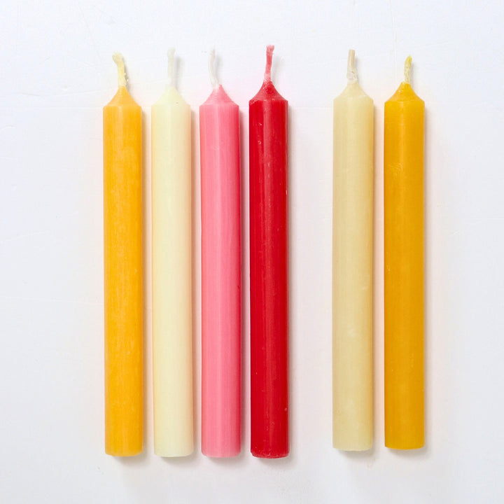 Grimm's Candles 10% Beeswax Pack of 12 from Australia