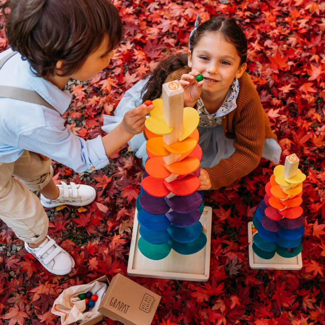 Grunspecht Rainbow Musical Sound Marble Tree