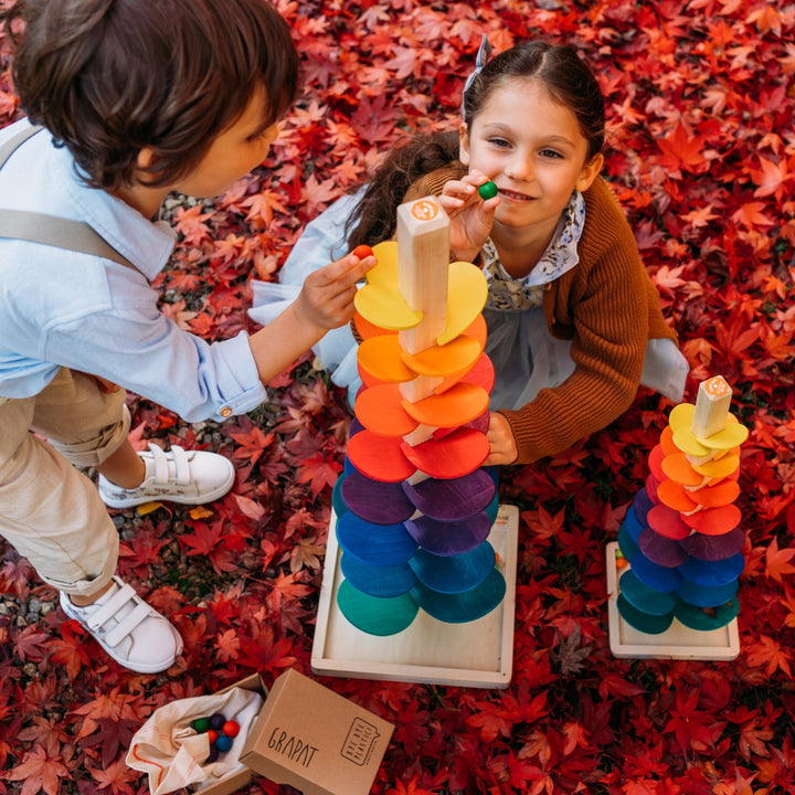 Grunspecht Rainbow Musical Sound Marble Tree