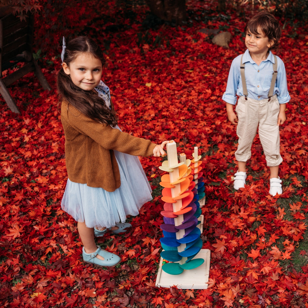 Grunspecht Rainbow Musical Sound Marble Tree