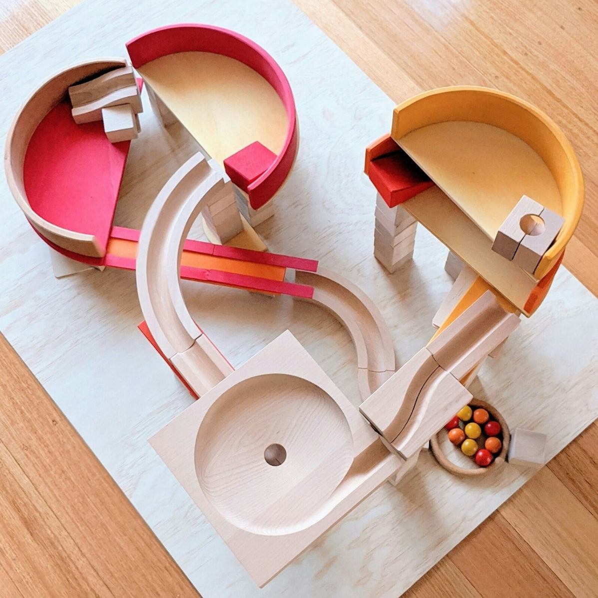 KADEN Marble Run S "Curves" in Australia from Oskar's Wooden Ark