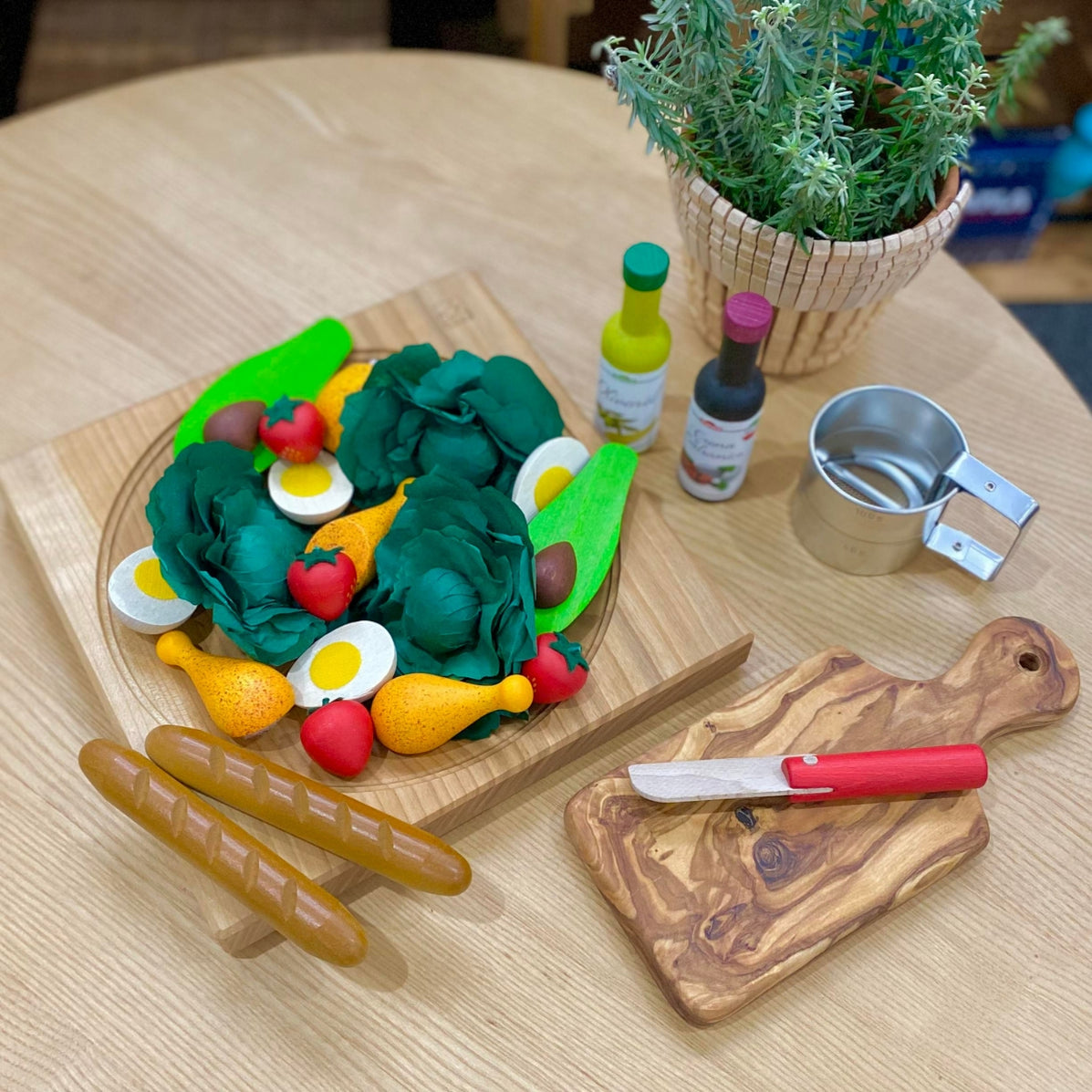 Erzi Olive Oil Wooden Playfood in Australia from Oskar's Wooden Ark