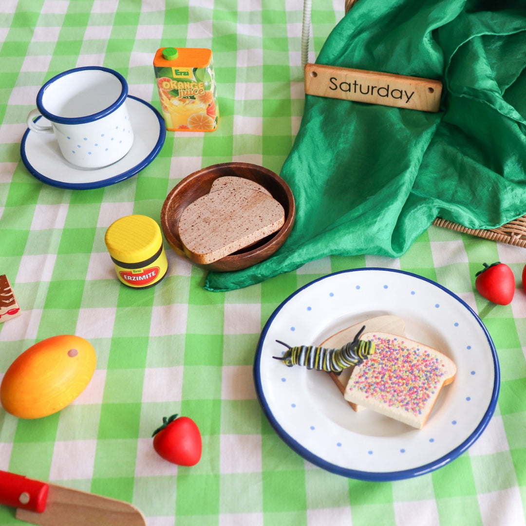Erzi Wooden Play Foods featuring Erzi Slice of Bread Play Food for Children's Pretend Play from Australia