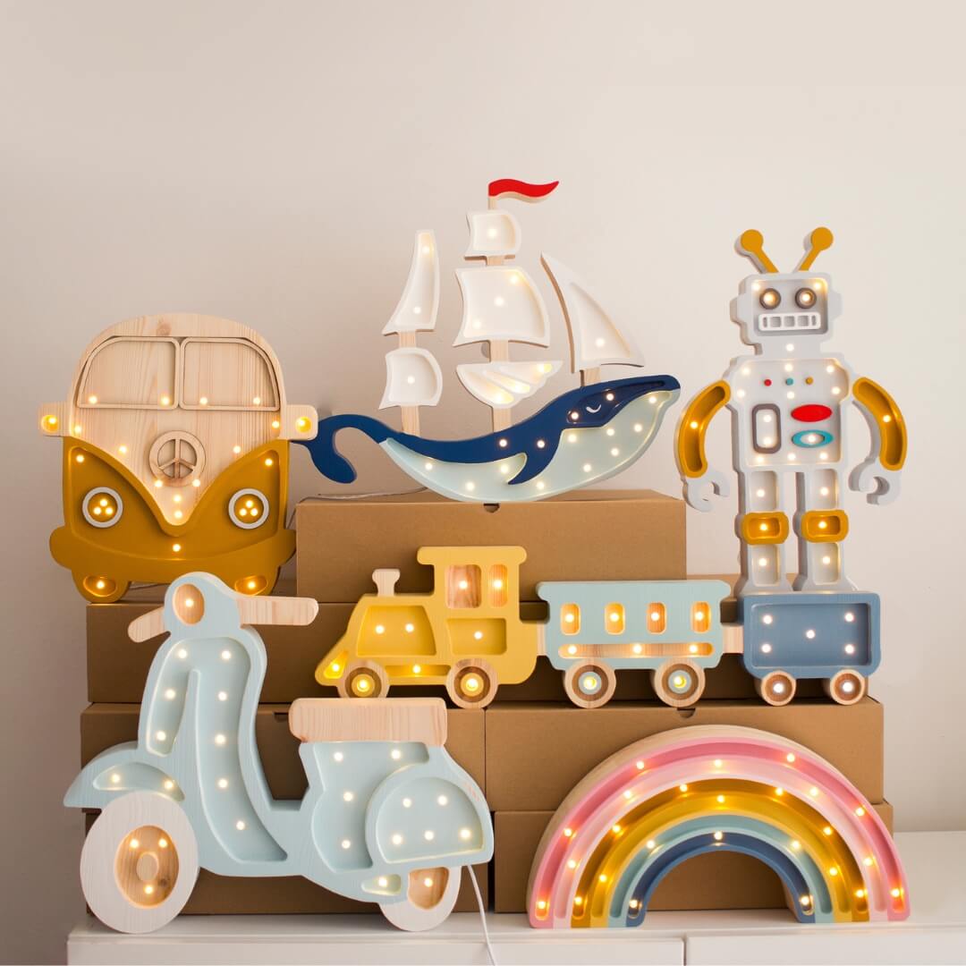 Little Lights children's lamps from Oskar's Wooden Ark in Australia