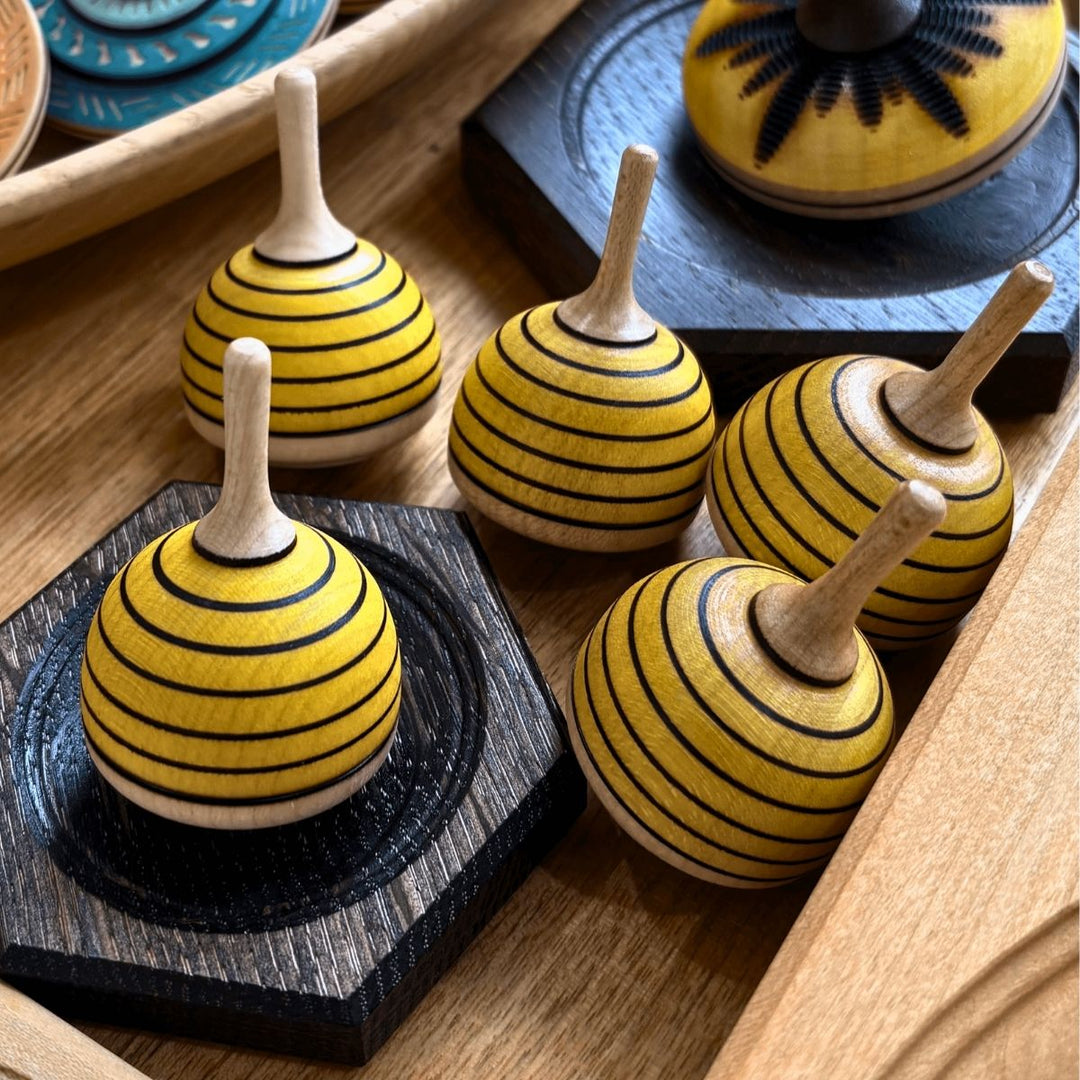 Mader Bee Spinning Top  - Wooden Toys, Online - Australia
