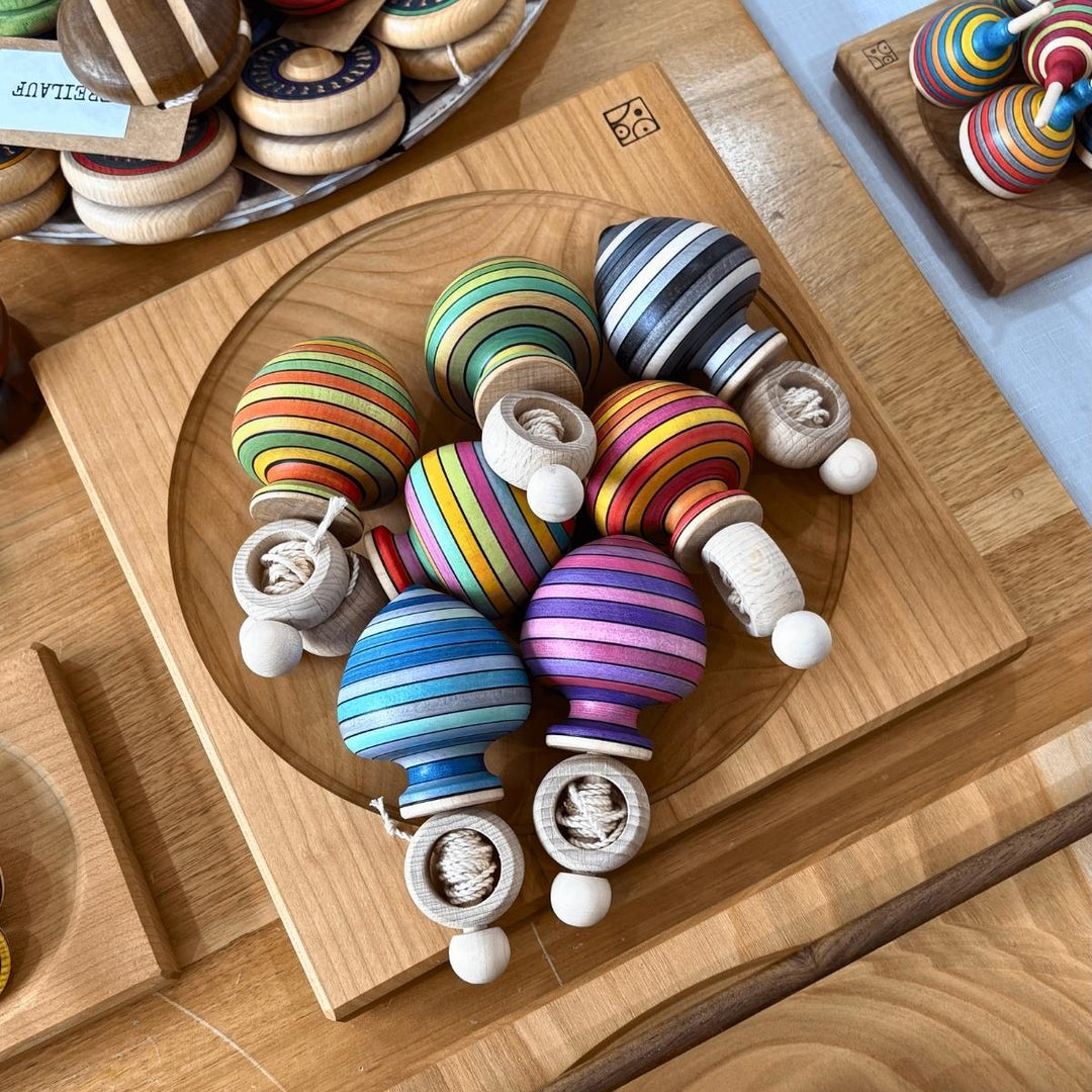 Mader Ring Spinning Top - Wooden Toys, Online - Australia
