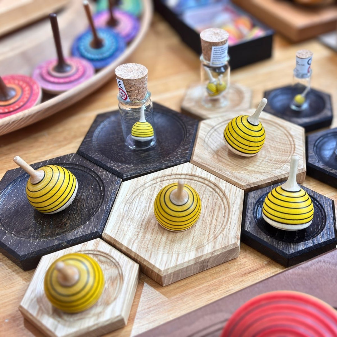 Mader Bee Spinning Top  - Wooden Toys, Online - Australia