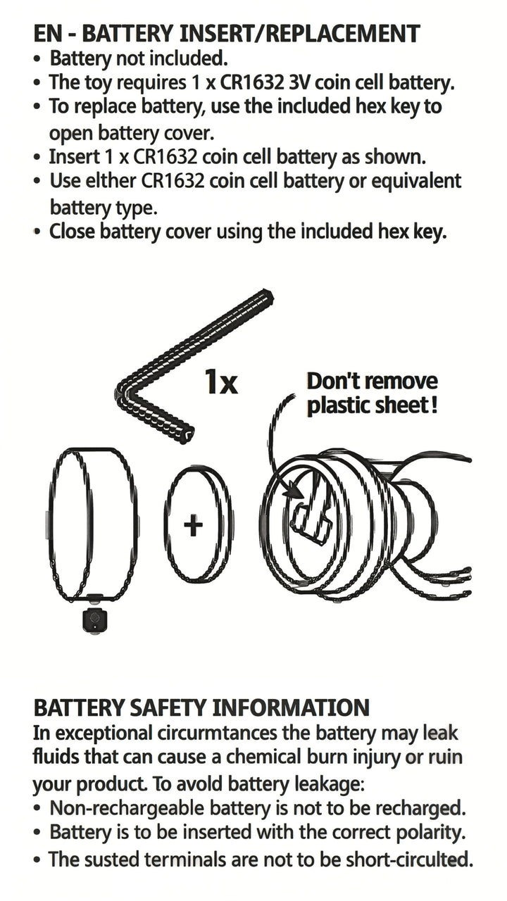 Maileg Lantern Battery Instructions