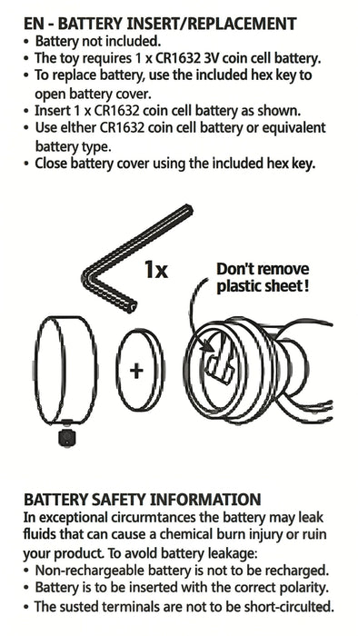 Maileg Lantern Battery Instructions