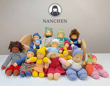 Nanchen Natur Dolls from Oskar's Wooden Ark in Australia