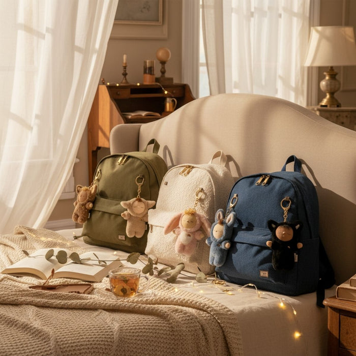 Olli Ella Cozy Bag Charm Keychains - Online, Australia