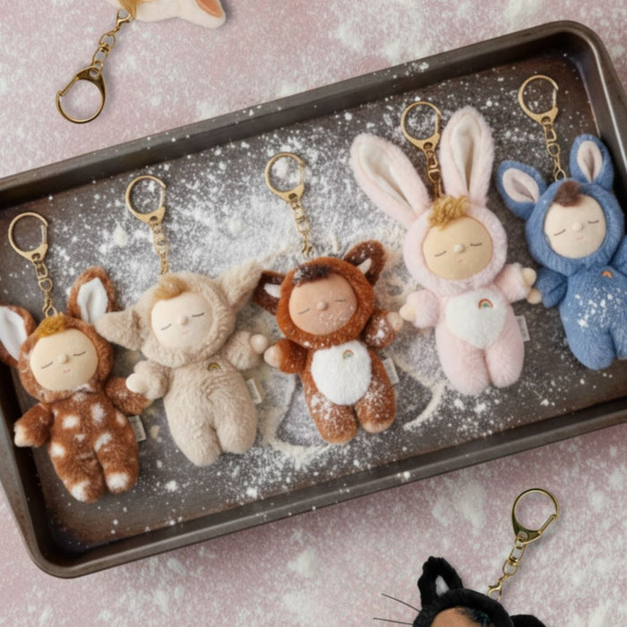 Olli Ella Cozy Bag Charm Keychain - Online, Australia