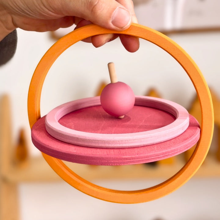 Grimm's Wooden Spinning Top - Online, Australia 