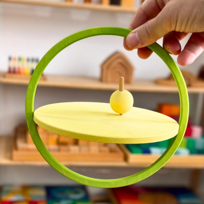 Grimm's Wooden Spinning Top - Online, Australia 